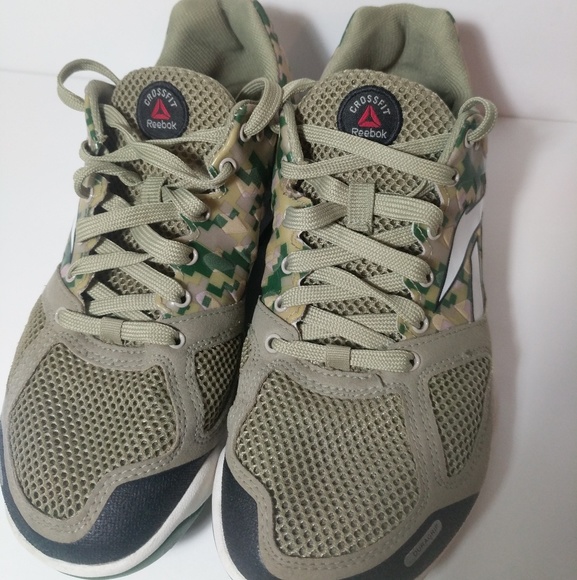 Reebok Crossfit Camo Sneakers Duragrip 